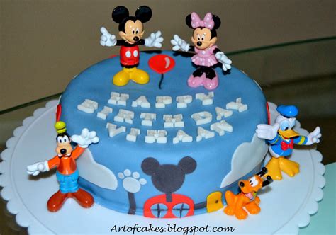 Birthday boy cake 8 12th birthday cakes for boys photo the new. Art Of Cakes: Mickey Mouse Clubhouse Cake