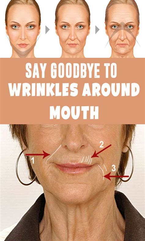 6 Homemade Solutions To Get Rid Of Wrinkles Around The Mouth Herbal