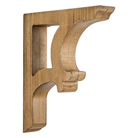 American Art Décor Wood Corbels Shelf Brackets S2 Wooden Corbels