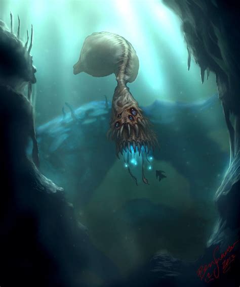Alien Seas Creatures Mythological Creatures Creature Design