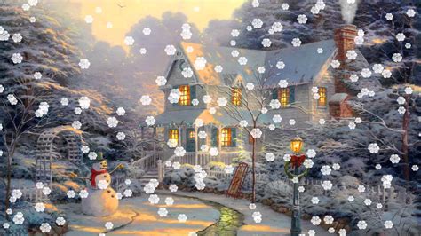 Animated Zoom Backgrounds Christmas Digital Safety