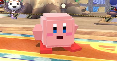 ‘minecraft Kirby Isnt Real But Thats Not Stopping Smash Bros Fans