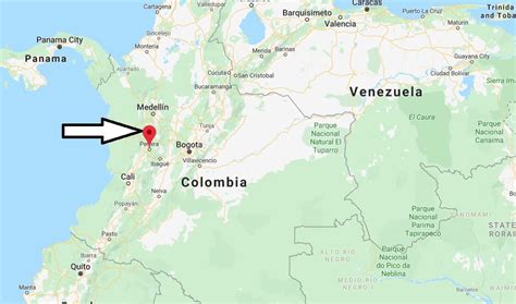 Where Is Pereira Located What Country Is Pereira In Pereira Map