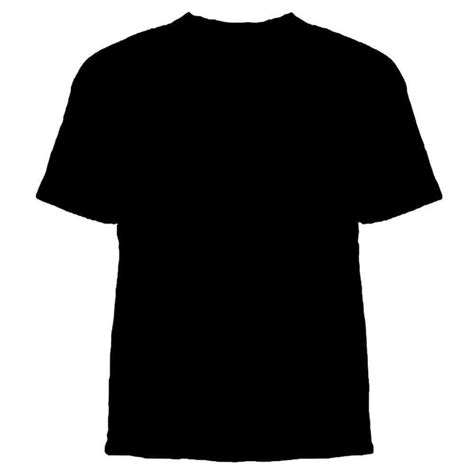 Plain Black T Shirt Template Clipart Best Clipart Best Clipart Best