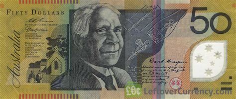 50 Australian Dollars David Unaipon Exchange Yours For Cash