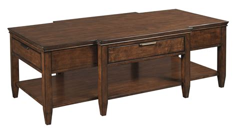The collection blends textures, colors, and materials found in the great outdoors in a way that is uniquely suited to kincaid. Kincaid Furniture Elise Transitional Cocktail Table with ...