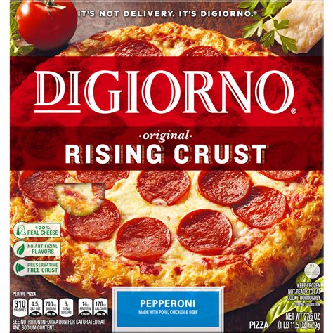 Digiorno Pepperoni Pizza Nutrition Label Bios Pics