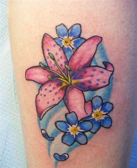 The Stargazer Lily Tattoo Designs And Meaning For Women Lily Flower