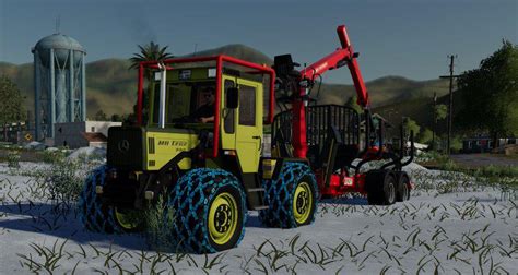 Mbtrac 700 900 V2000 For Ls19 Farming Simulator 2022 Mod Ls 2022
