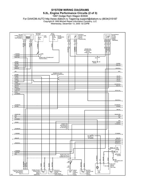 1998 Dodge Ram 3500 Wiring Diagram Database Wiring Diagram Sample