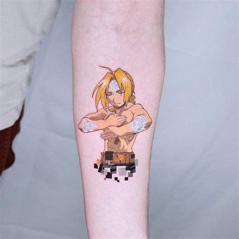 Full Metal Alchemist Anime Tattoos New Tattoos Tatoos Tatuagem One