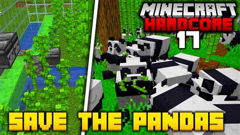 Saving Pandas From Extinction In Hardcore Minecraft 17 Youtube