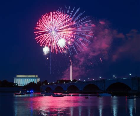 Fourth Of July Fireworks In The Washington Dc Area