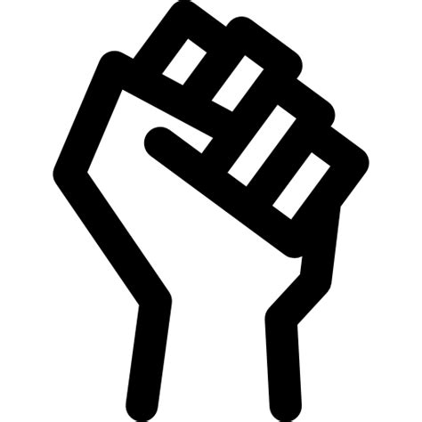 Punch Fist Hand Gesture Gestures Icon