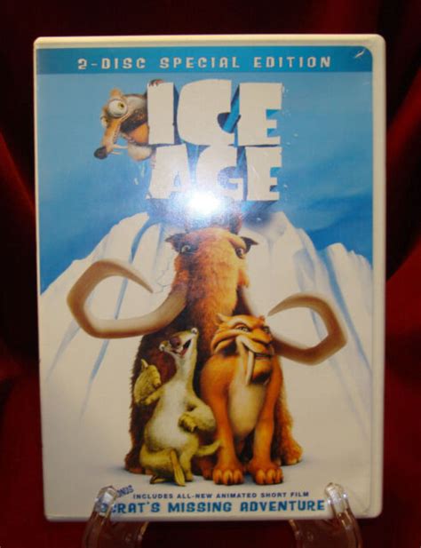 Dvd Ice Age 2 Disc Special Wide And Fullscreen Edition 2002 Ebay