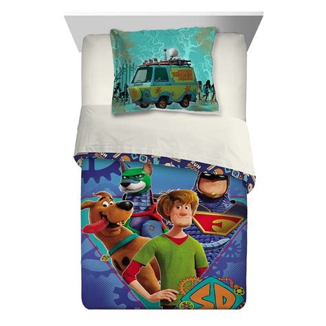 Scoob Scooby Doo 2 Piece Comforter And Sham Set Kids Bedding Twin