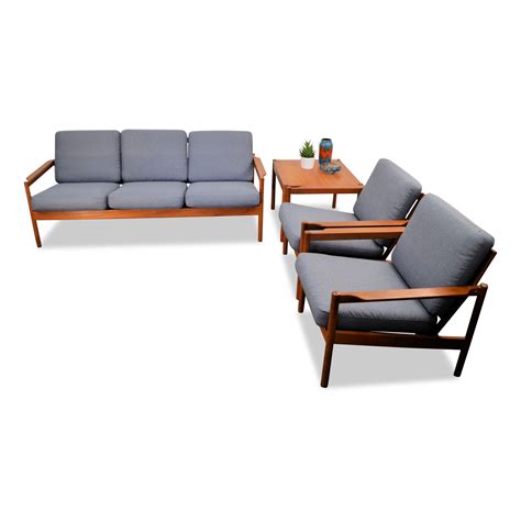 See more ideas about danish sofa, sofa, furniture. Vintage Danish design Kai Kristiansen teak sofa group | #84845