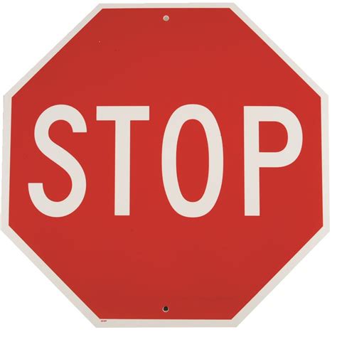 STOP Sign Traffic Control — Gempler's
