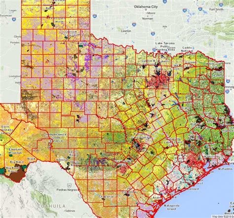 Texas Parcel Map Printable Maps
