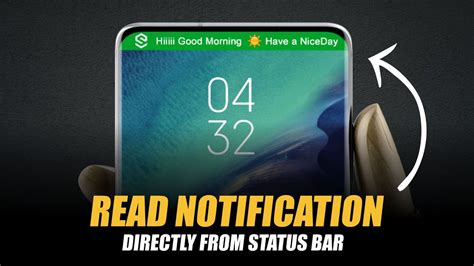 Read Notification Text From Status Bar Android Customization Trick
