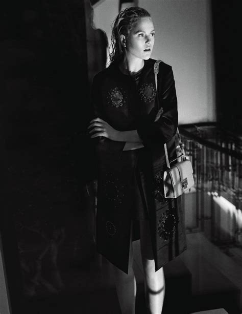 Anne Sophie Monrad Goes City Chic By Dirk Messner For Harpers Bazaar
