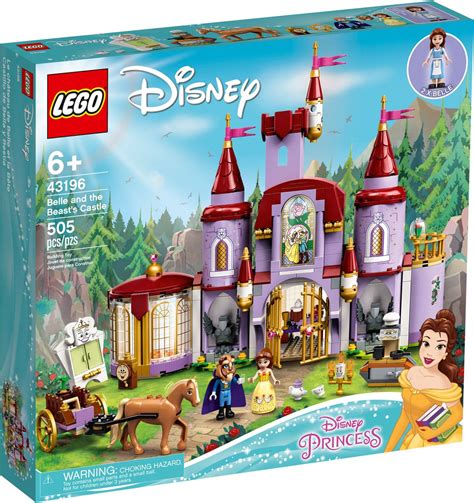 Lego Disney 43196 Pas Cher Le Château De La Belle Et La Bête Lego Disney Princess Lego