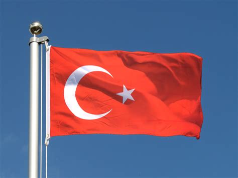 Die flagge wird dich überall hin begleiten. Türkei - Flagge 60 x 90 cm - FlaggenPlatz
