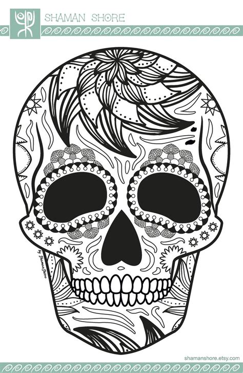 Https://favs.pics/coloring Page/day Of The Dead Coloring Pages Pdf