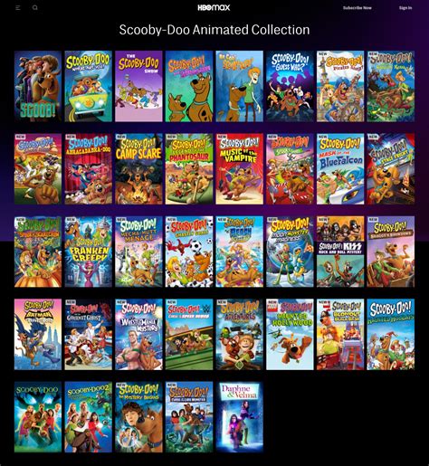 Animation On Hbo Max On Twitter The Complete Collection Of Scooby Doo Shows Movies And