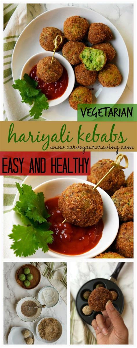 Maybe you would like to learn more about one of these? healthy veg hariyali kebabs | Easy indian appetizers ...