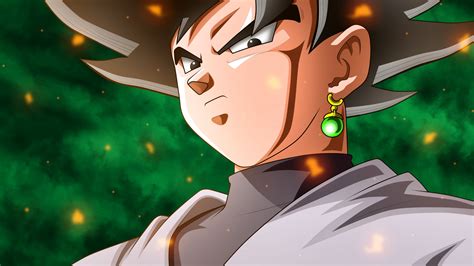 Download Wallpaper 2048x1152 Black Goku Dragon Ball Anime Dual Wide