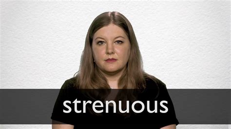 How To Pronounce Strenuous In British English Youtube
