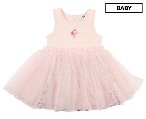 Bébé By Minihaha Baby Girls Lulu Tutu Dress Pink Nz