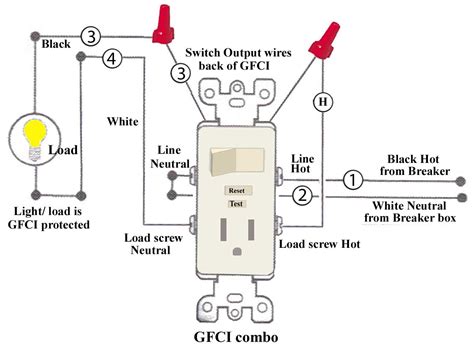 Leviton Gfci Receptacle Wiring Diagram Free Wiring Diagram