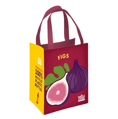Real food 100 percent gr reusable grocery tote bag. WHOLE FOODS MARKET REUSABLE BAGS - mswilkie.com