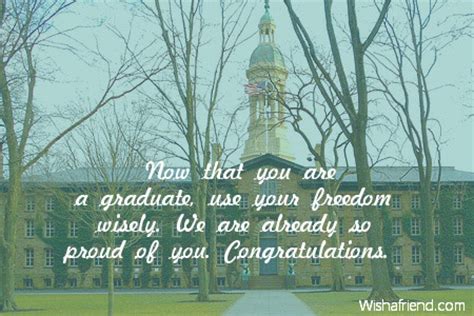 Graduation messages proud parents quotes for graduation. Now that you are a, Graduation Message From Parents