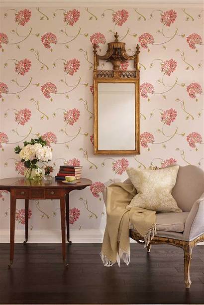 Nina Campbell Designer Interiors Floral Wallpapers Autumn