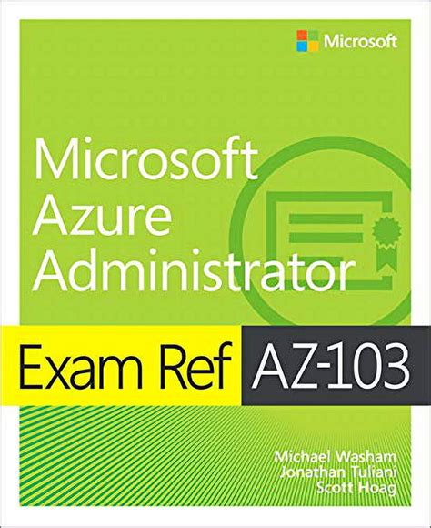 Exam Ref Az 103 Microsoft Azure Administrator Pre Owned Paperback
