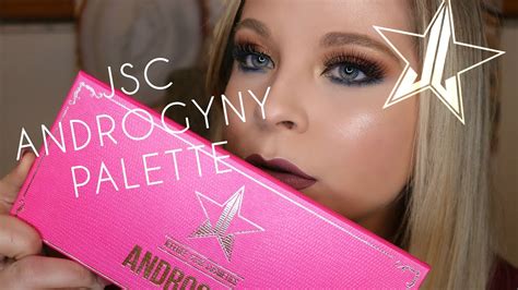 jeffree star cosmetics androgyny palette makeup tutorial first impression review youtube
