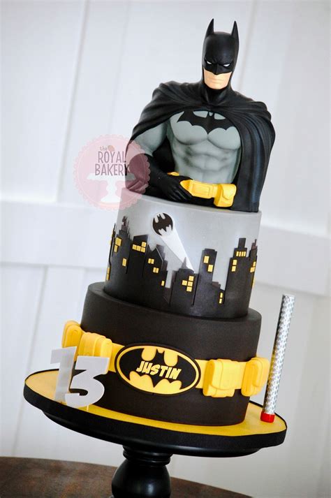 Pin By Elegant On Batman Party Batman Birthday Cakes Superhero