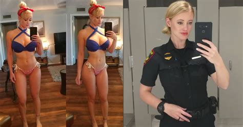Hot Texas Cop Haley Drew Packs Some Serious Heat On Her Instagram Feed