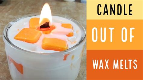 How To Make Candle Out Of Wax Melts How To Make Soap Youtube