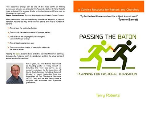 Passing The Baton Planning For Pastoral Transition By Terry Roberts