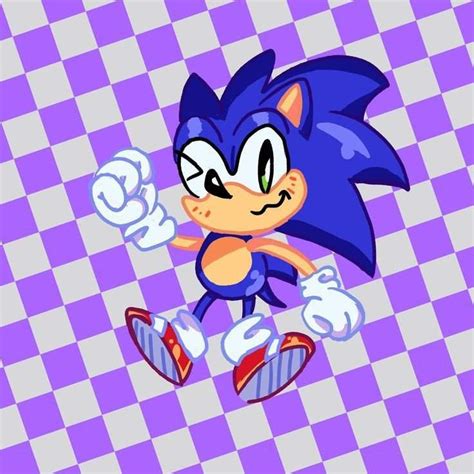 Cute Classic Sonic Drawing Sonic The Hedgehog Amino