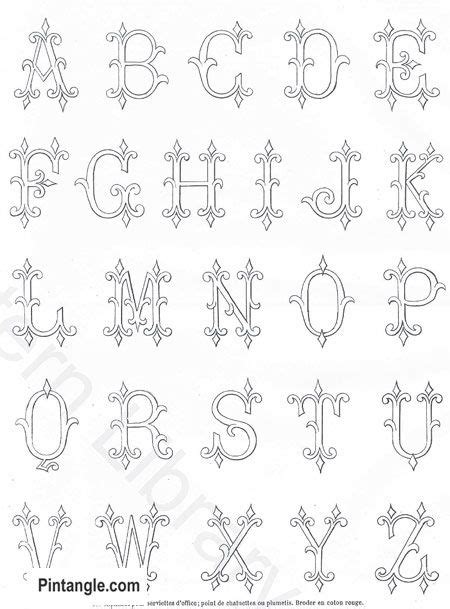 Free Embroidery Alphabet Patterns Samplers Are A Great Way To Learn