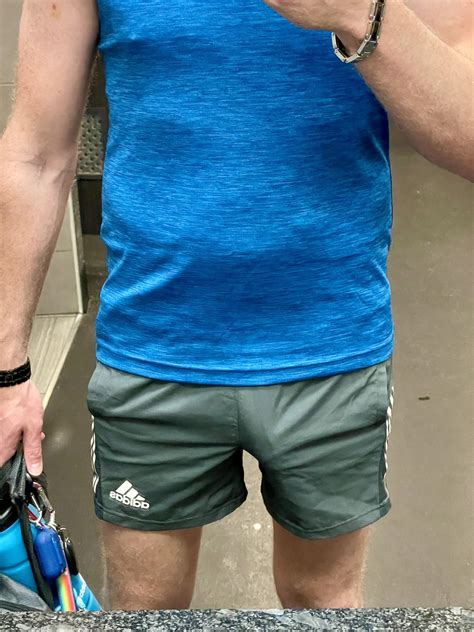 Think Anyone Will Notice My Bulge In These Shorts Scrolller