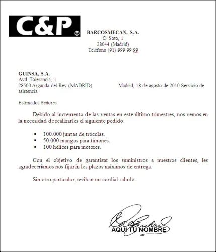 Carta Formal Estructura ¿cómo Redactarla Y Ejemplos Actualizado