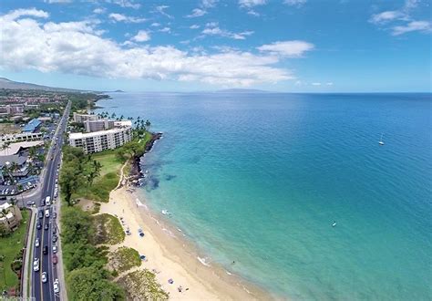 Hawaii Aerial Shots Kamaole Beach On Maui Weve Put Together Some Of
