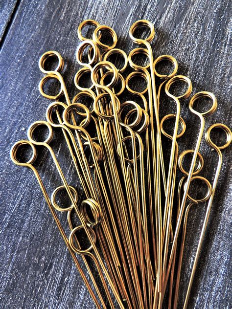 35 Wire Card Holders Set Picks Gold No Base Place Card Etsy