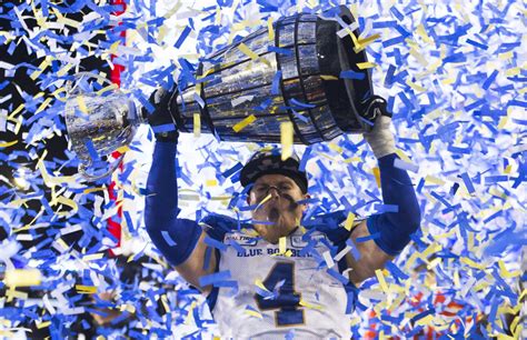 The road team come into this on the back of a win, their first of the season, after overcoming montreal alouettes. Winnipeg Blue Bombers win first Grey Cup title since 1990